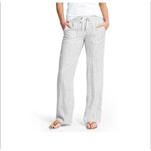 Athleta Bali Linen Stripe Pants 14